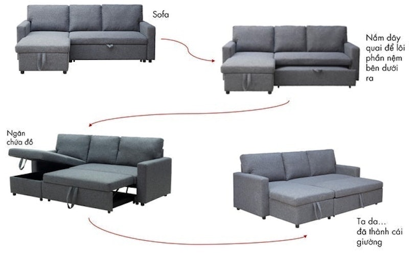 Sofa Góc BAYA SILVA 2