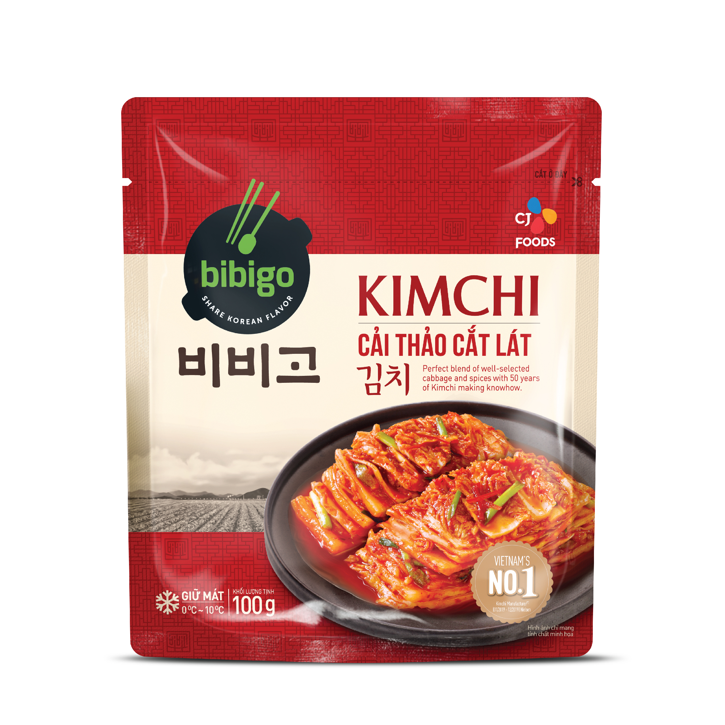 Kim Chi Cải Thảo Cắt Lát Bibigo 2