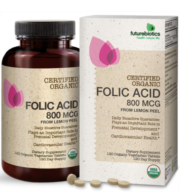 Viên Uống Axit Folic Hữu Cơ  1