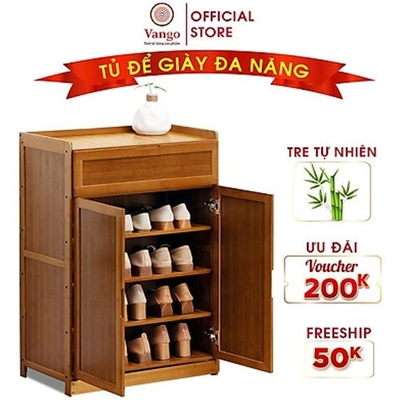 Tủ Giày Gỗ Vango 1