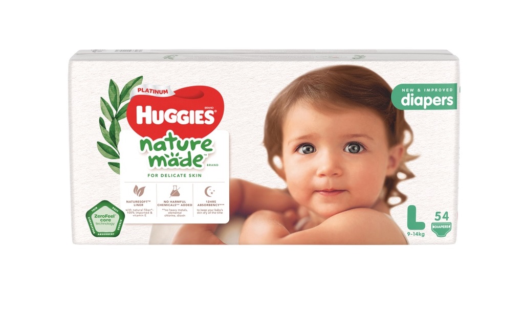 Tã Dán Huggies Platinum Nature  2