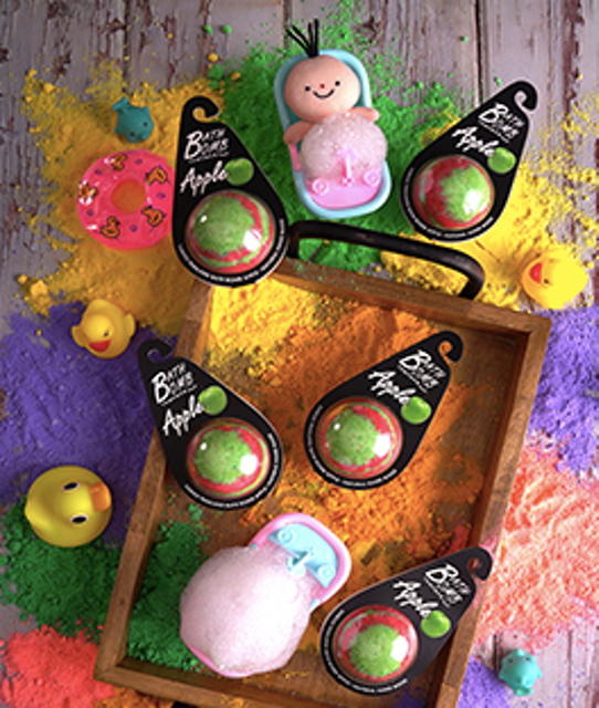 Bath Bomb Fruit Scents 2