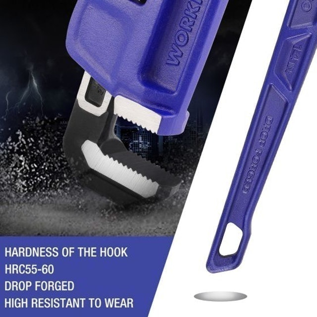 Mỏ Lết Răng Cán Thép WORKPRO 2