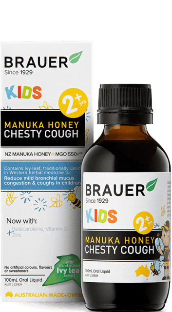 Siro Ho Kids Manuka Honey Chesty Cough 1
