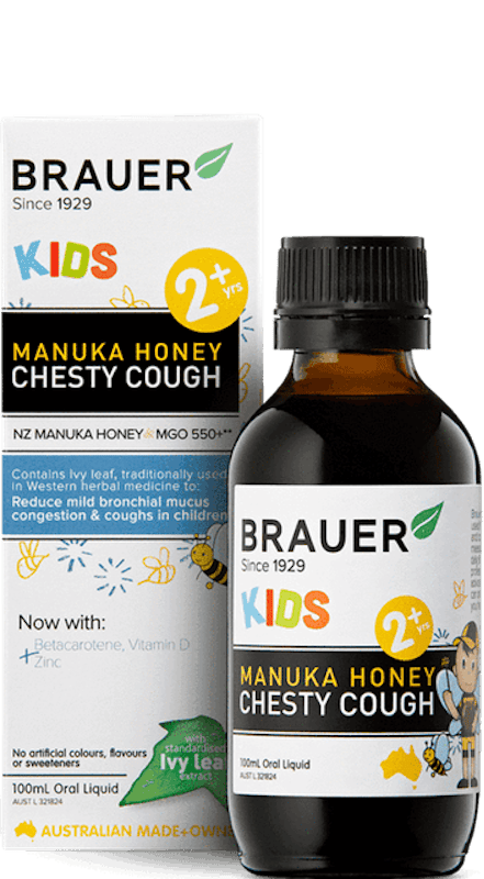 Siro Ho Kids Manuka Honey Chesty Cough 1