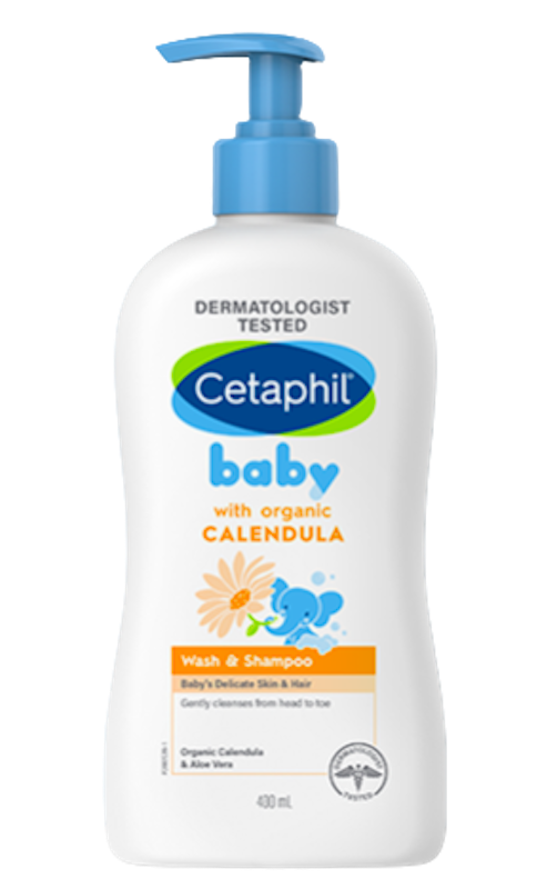Sữa Tắm Gội Cetaphil Baby Wash & Shampoo 1