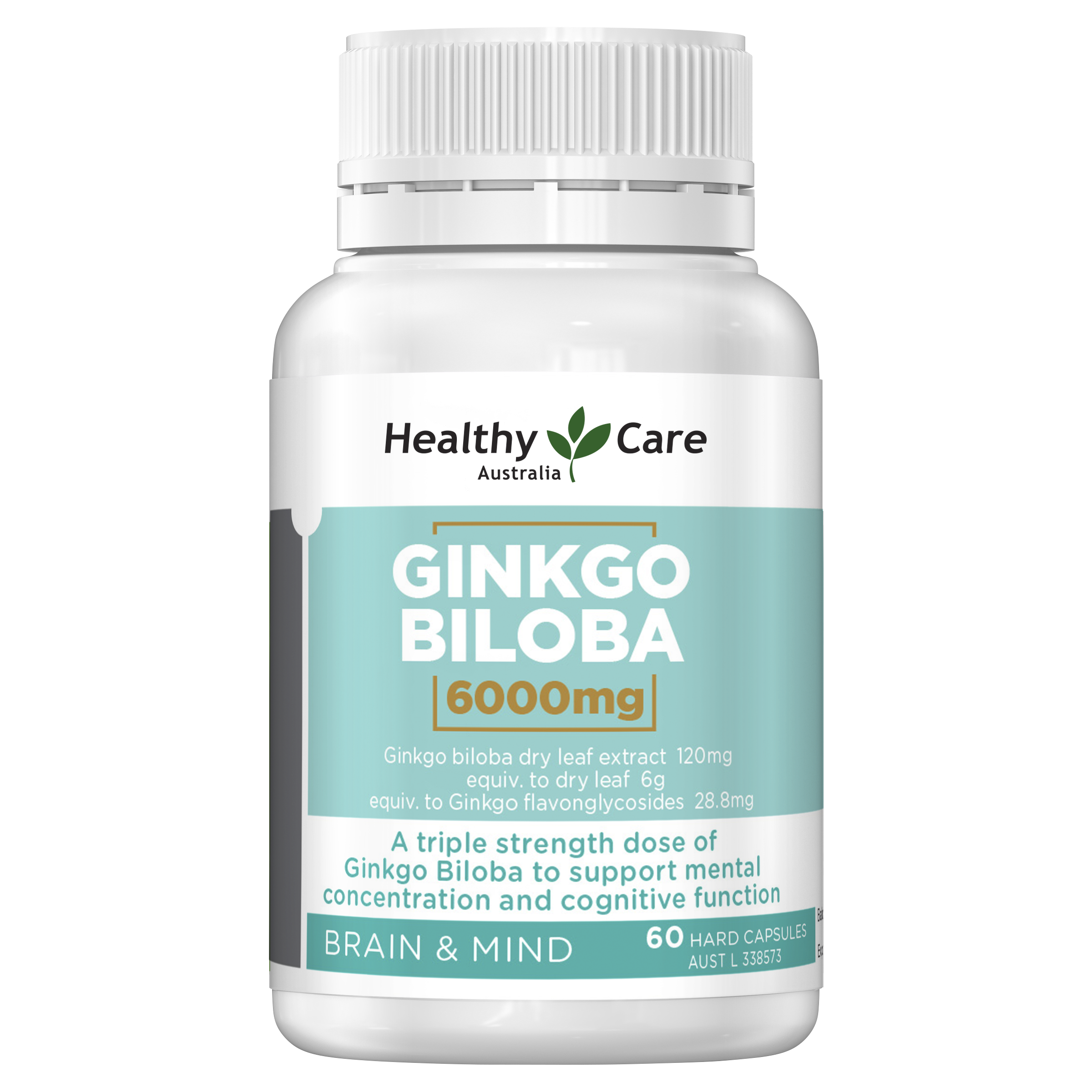 Viên Uống Bổ Não Healthy Care Ginkgo Biloba  2