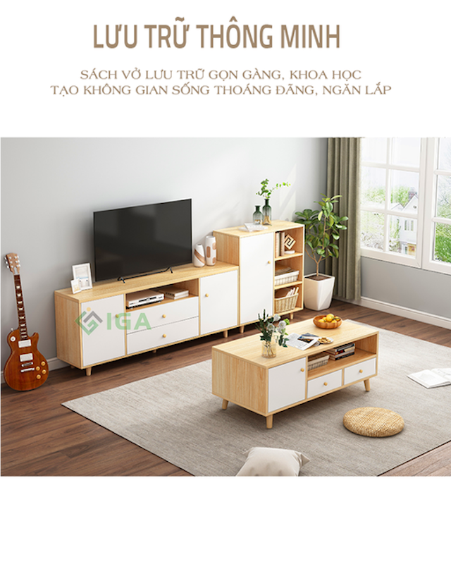 Kệ Tivi Để Sàn IGEA 2