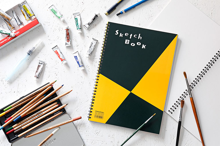 Sổ Vẽ Đa Năng Maruman Sketchbook 4
