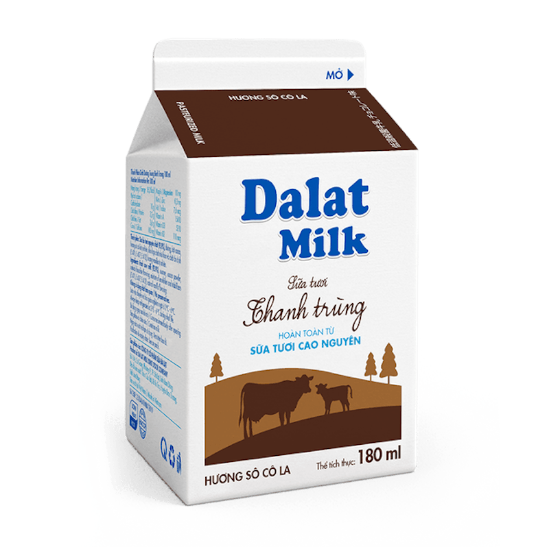 Sữa Tươi Thanh Trùng Nguyên Chất Dalatmilk 3