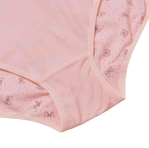 Quần Lót Bầu Cotton Sợi Tre Co&Com Cạp Cao Nơ Chấm Bi 4