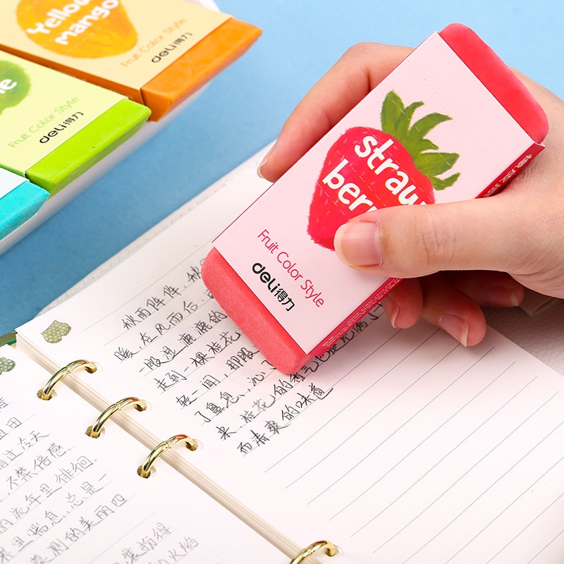 Gôm Tẩy Hoa Quả Deli 4