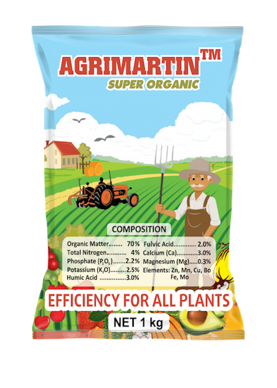 Phân Bón Hữu Cơ Agrimartin Super Organic 1