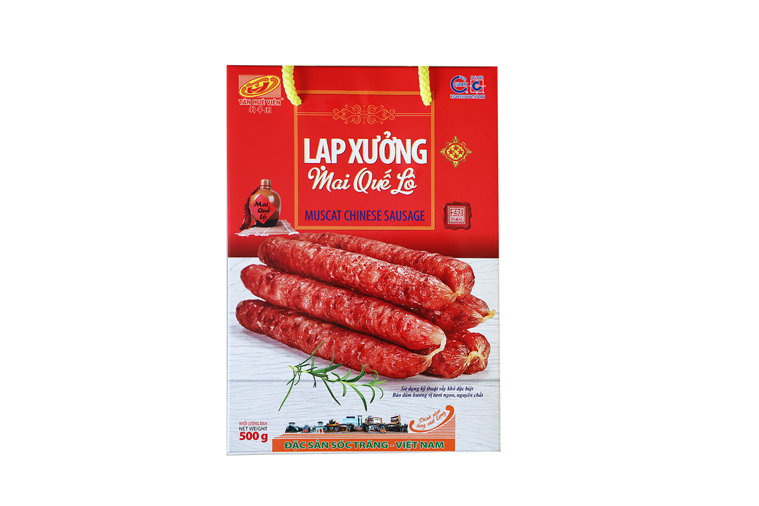 Lạp Xưởng Nạc Mai Quế Lộ Tân Huê Viên 2