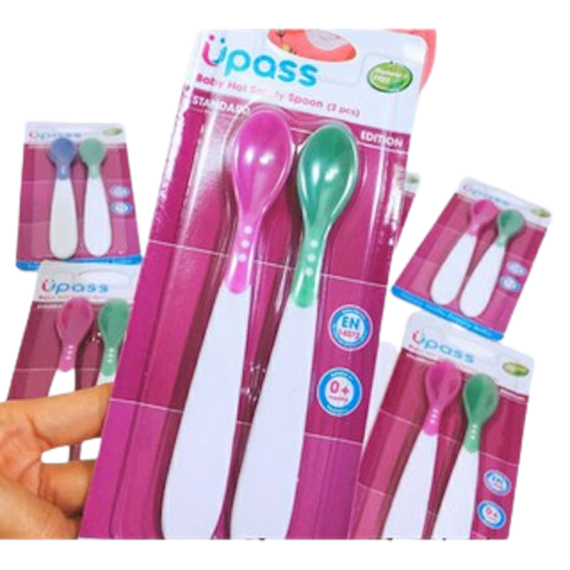 Bộ 2 Thìa Ăn Dặm Cho Bé Upass 2
