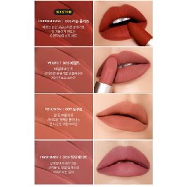 Son Bột Powdery Whisper Lipstick 3