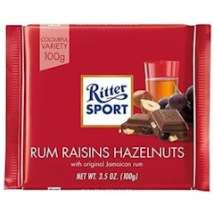 Socola Rum Raisin Hazelnuts