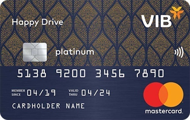 Thẻ Tín Dụng Happy Drive MasterCard 1