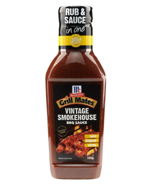 Sốt Ướp Thịt Nướng Vị Khói Vintage Smokehouse 1