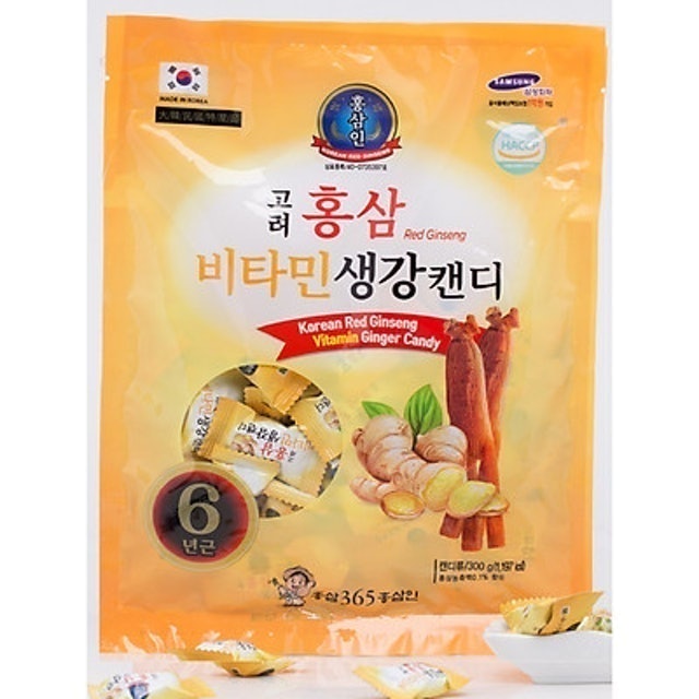 Kẹo Gừng Hồng sâm Korean Red Gingseng 1