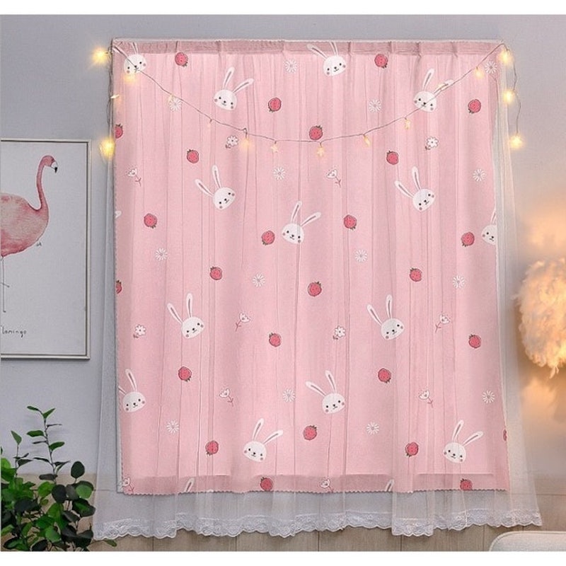 Màn Cửa Dán Tường Hai Lớp 2