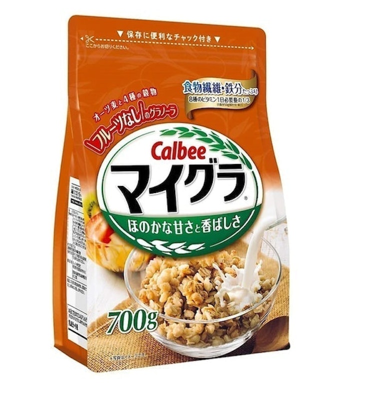 Ngũ Cốc Calbee Maigura Vị Yến Mạch 1