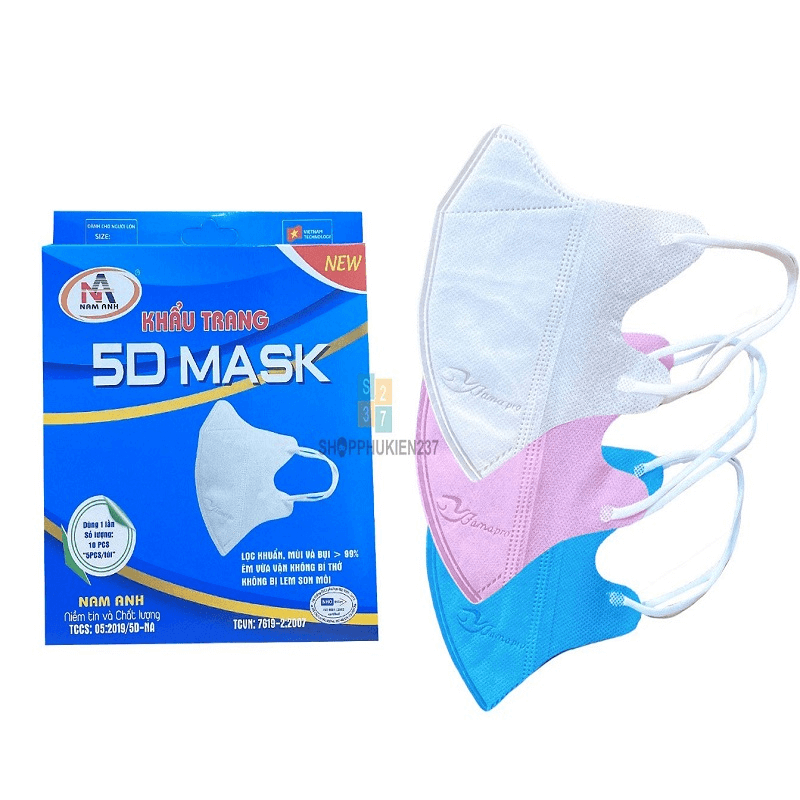 [2024] Top 10 Khẩu Trang Y Tế tốt nhất hiện nay (Khẩu Trang 3D, Gấp Nếp) 3