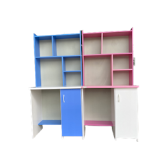 Bàn Học Nhựa Liền Kệ Sách