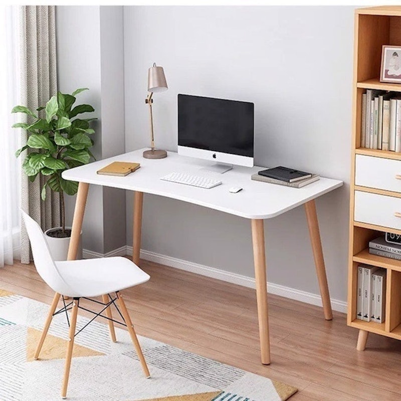 Bàn Học Gỗ Phong Cách Bắc Âu 1