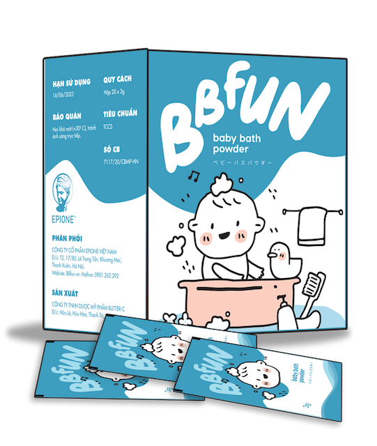 Bột Tắm Bé BBFUN 1