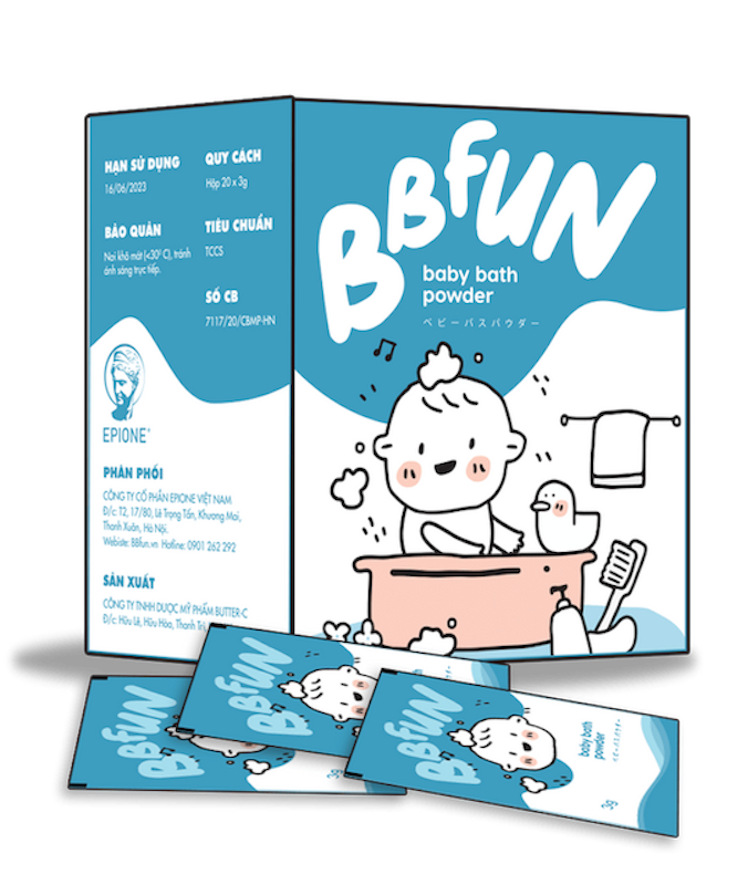 Bột Tắm Bé BBFUN 1