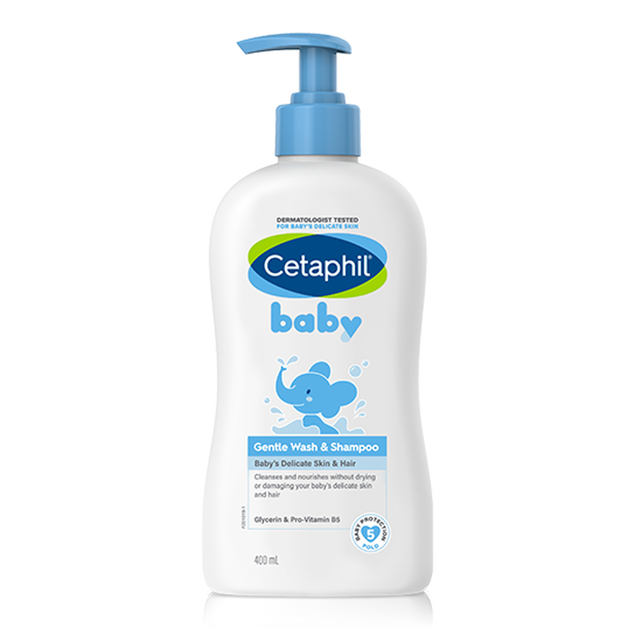 Sữa Tắm Gội Cetaphil Baby Wash & Shampoo 2