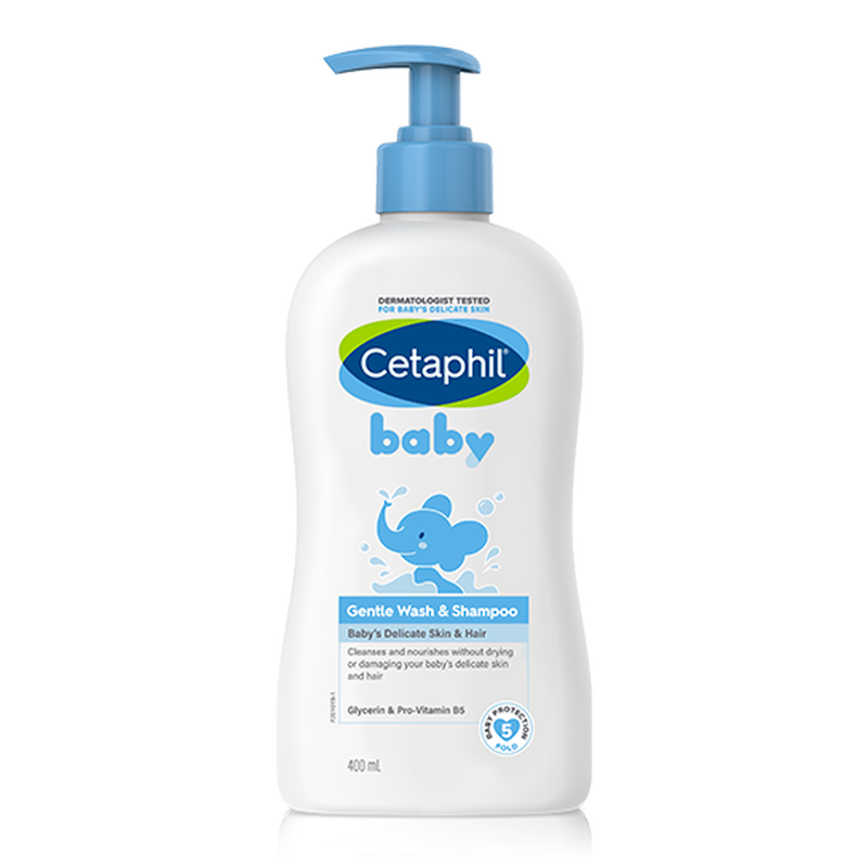 Sữa Tắm Gội Cetaphil Baby Wash & Shampoo 2