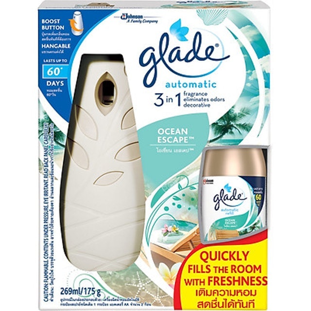 Máy Xịt Phòng Tự Động 60 Ngày Glade 1