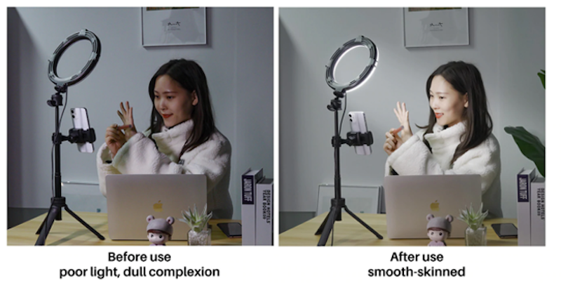 Đèn Led Ring Light VIJIM K9 RGB + Tripod Stand 4