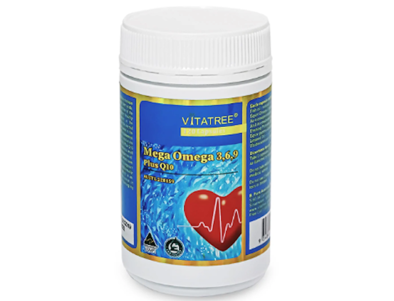 Vitatree Mega Omega 3,6,9 Plus Q10 1
