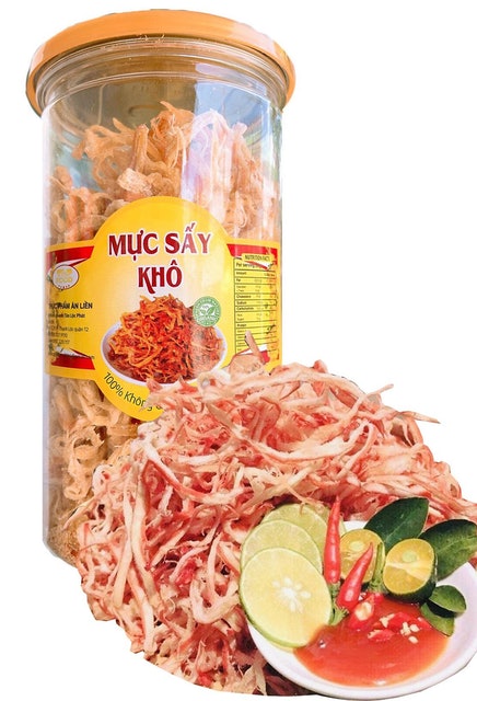 Mực Sợi Hấp Nước Cốt Dừa TLP 1