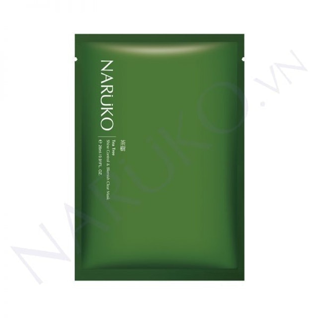 Mặt Nạ Tràm Trà Kiểm Soát Dầu Và Mụn Naruko  1