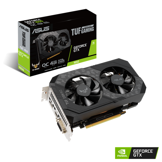ASUS TUF Gaming GeForce® GTX 1650 OC  1