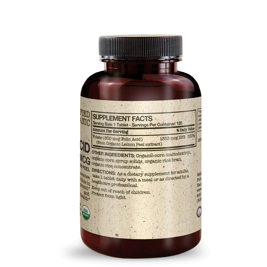 Viên Uống Axit Folic Hữu Cơ  5