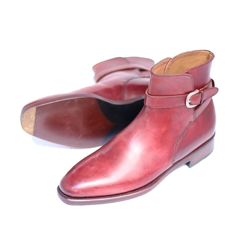 Giày Boots Da Bê NAMIDORI Jodhpur Boots 2
