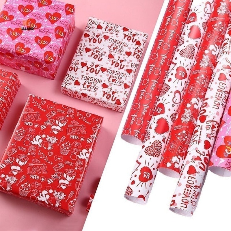 Giấy Gói Quà Valentine 2