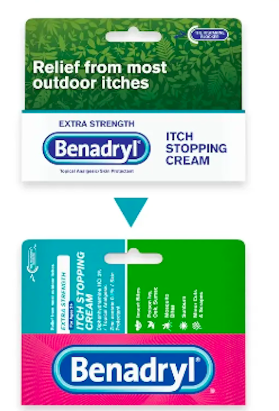 Kem BENADRYL Itch Stopping Cream 2