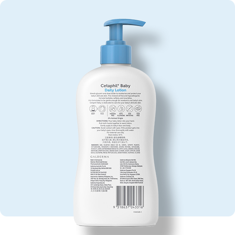 Kem Dưỡng Thể Dịu Nhẹ Cho Bé Cetapphil Baby Daily Lotion 2