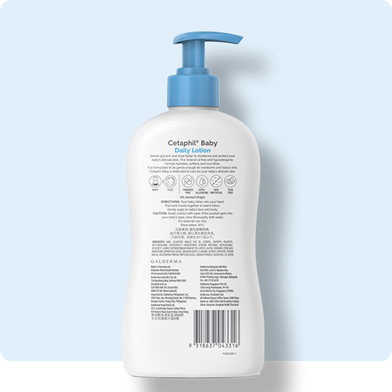 Kem Dưỡng Thể Dịu Nhẹ Cho Bé Cetapphil Baby Daily Lotion 2