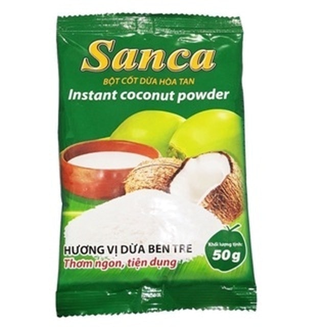 Bột Cốt Dừa Hoà Tan Sanca 1
