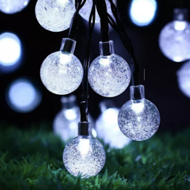 Dây Đèn LED Quả Cầu Pha Lê  1