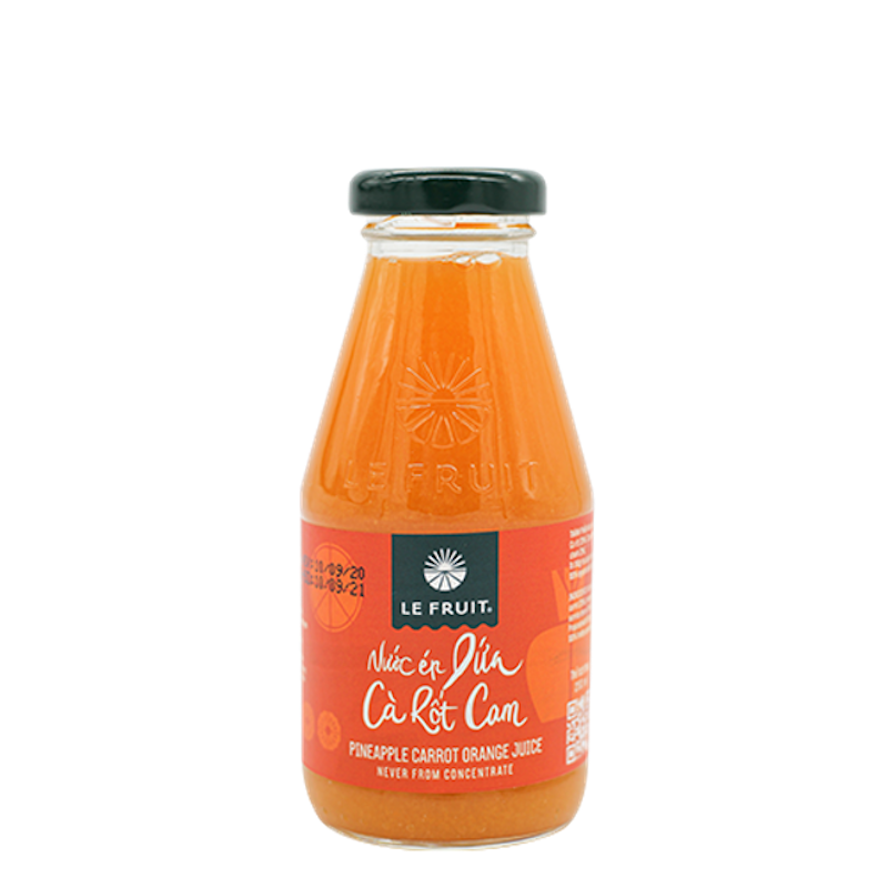 Nước Ép Dứa, Cà Rốt, Cam LE FRUIT 2