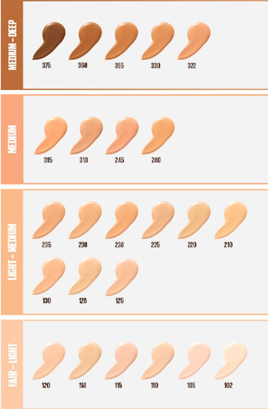 Kem Nền Maybelline Fit Me Dewy + Smooth Foundation 4