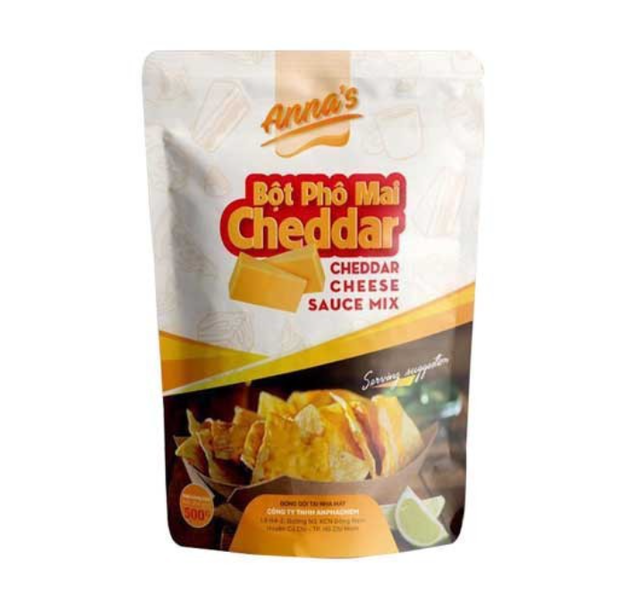 Phô Mai Cheddar Bột Anna's Cheddar Cheese Souce Mix 1